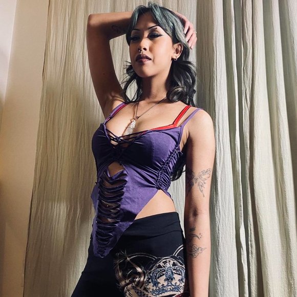 ★ pixie plum braided cami ★ - Picture 7 of 7